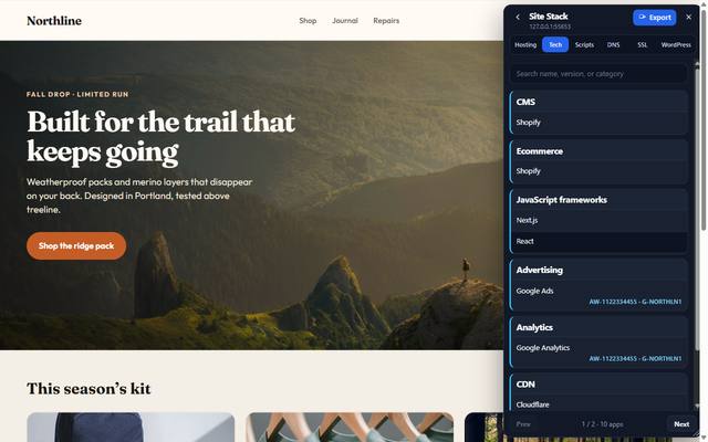 Site Stack